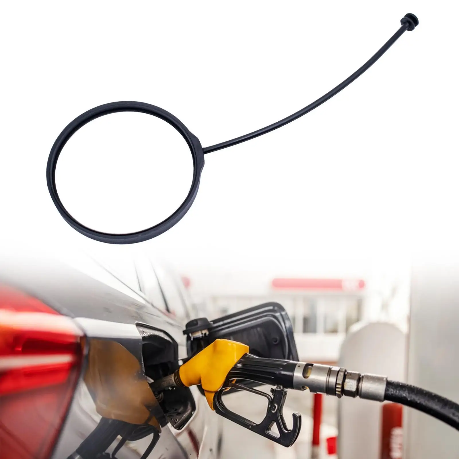 Fuel Tank Cap Cord Plastic Automotive Tether Rope Accessory for BMW 1 2 3 4 5 6 7 8 Series