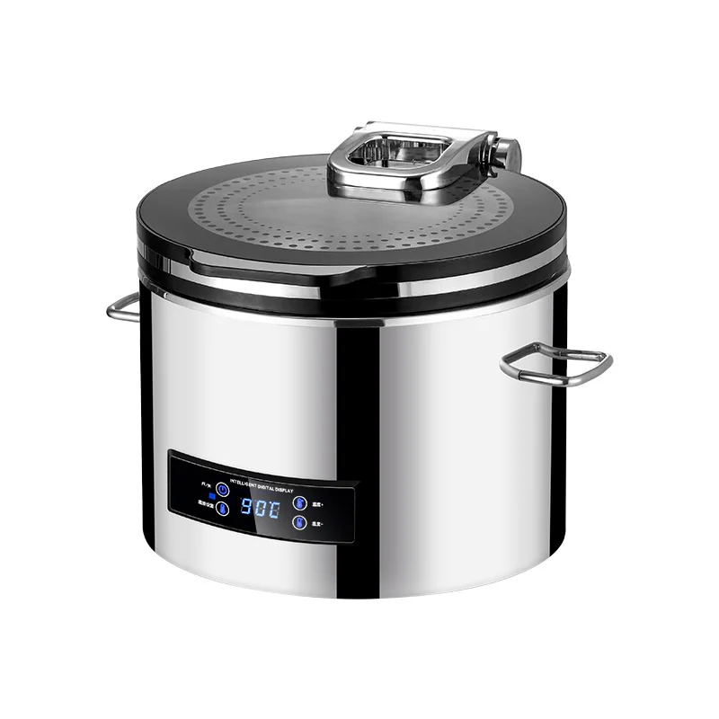 New Type Electric Buffet Warmer Stove Waterless Stainless Steel Touch Control With Glass Lid 220V Buffet Chafer Set For Hotels