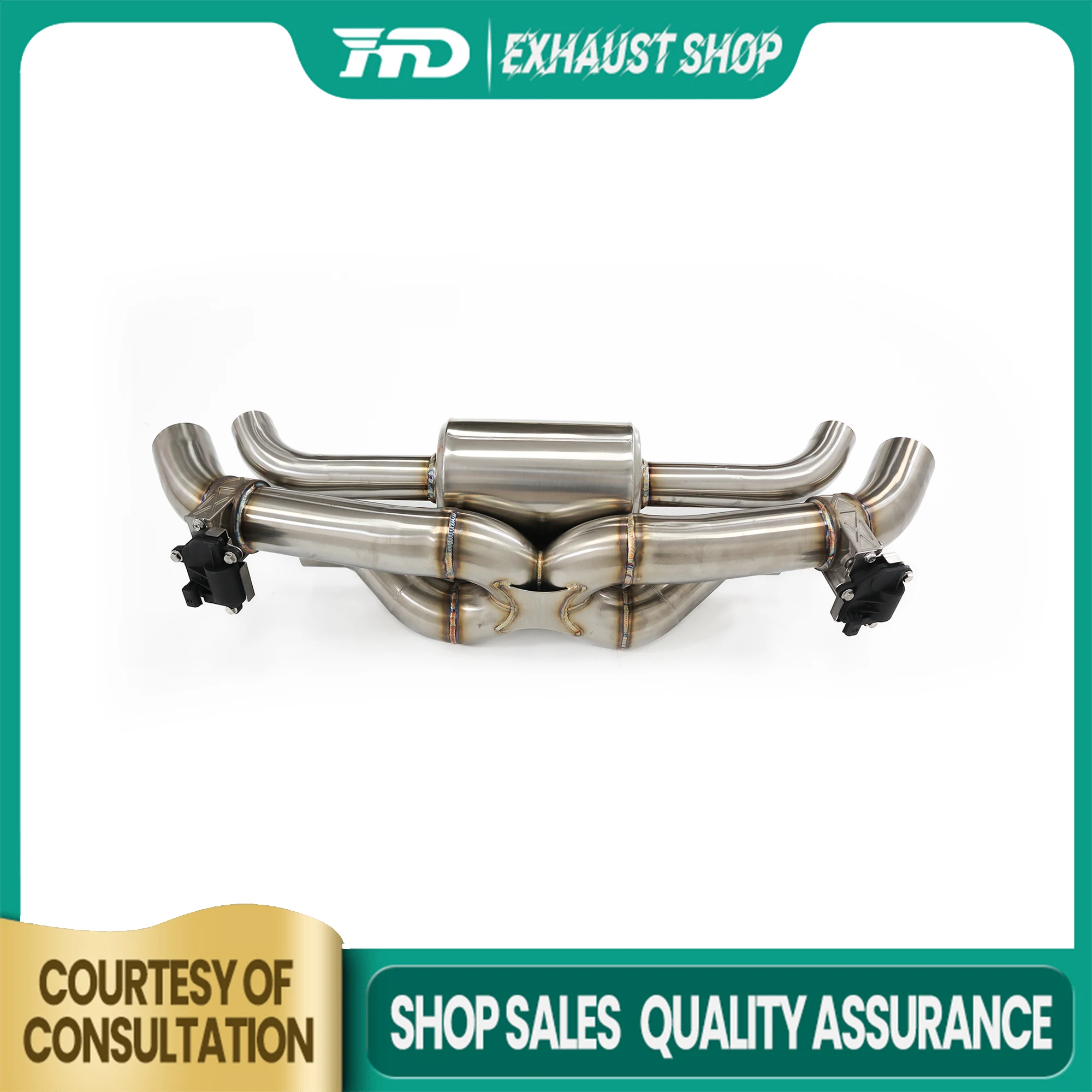 

HMD Exhaust for Porsche 911 992 Carrera 3.0T Catback SS304 Easy installation High quality Electronic valve Muffler
