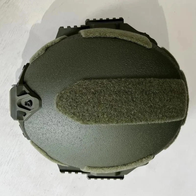 Casco táctico balístico de corte alto ACH, PE, aramida, IIIA NIJ, almohadilla de suspensión rápida, casco balístico