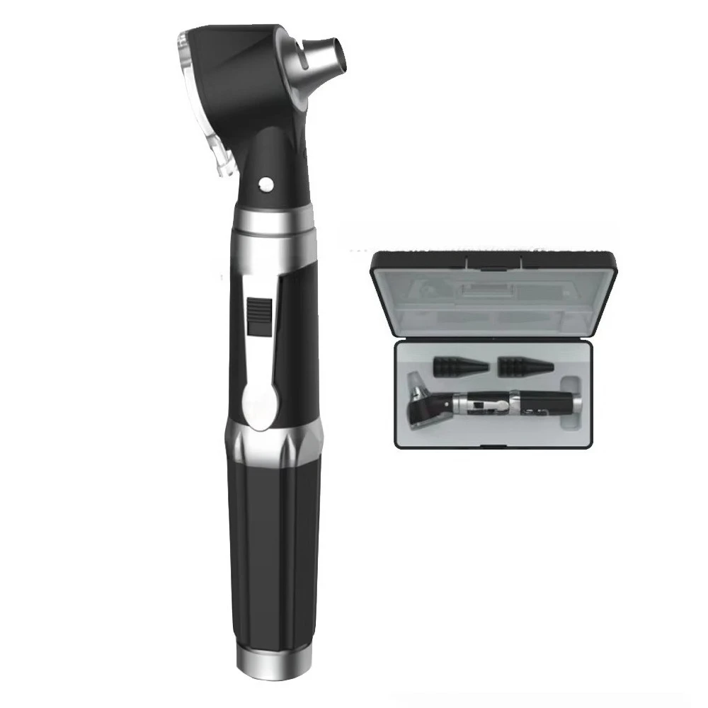 CE Certified Veterinary Digital Fiber Optic Otoscope, Animal Examination Diagnostic
