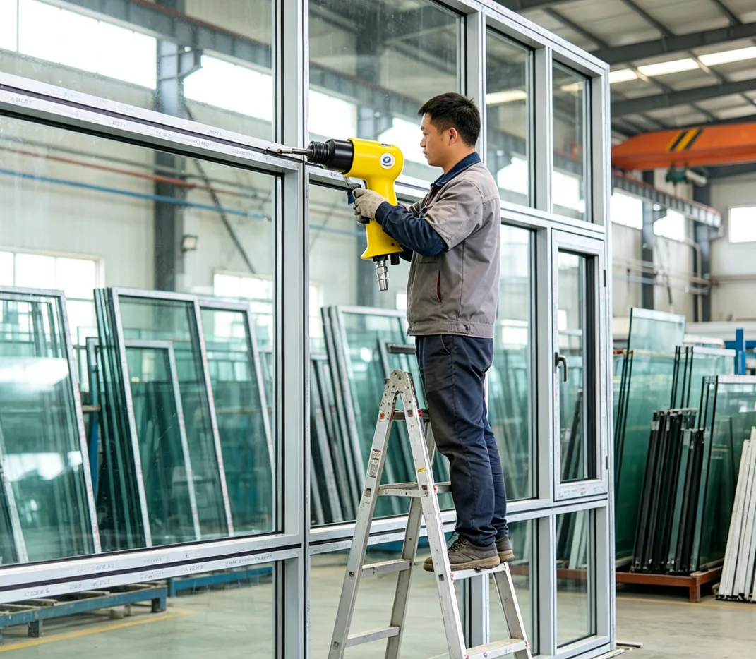 Pneumatic rivet gun label semi hollow aluminum rivet press rivet gun socket nail gun traffic advertising nameplate gun