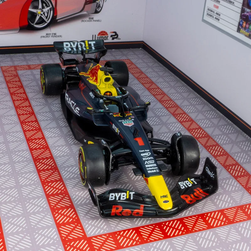 

1:24 Simulation RB19 Formula Rally Car Alloy Car Model Ornament Collection Gift Diecast Alloy Car Model Collectible
