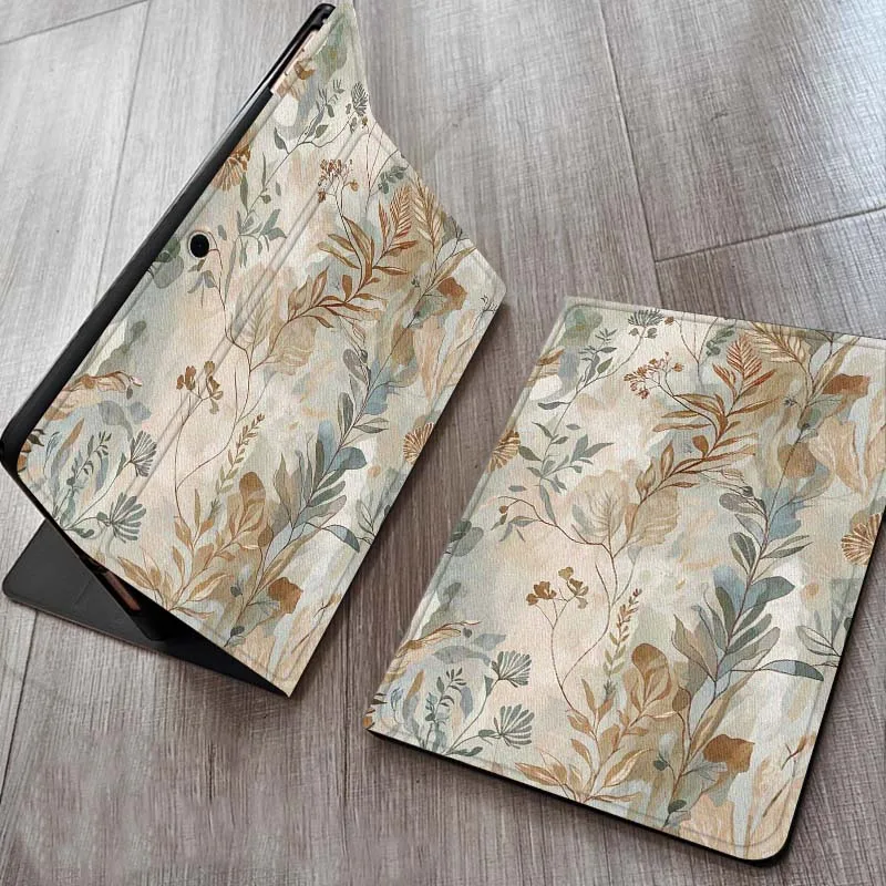 

Vintage Flower Pattern Case For OPPO Realme Pad Air X 10.36 11 Inch Tablet