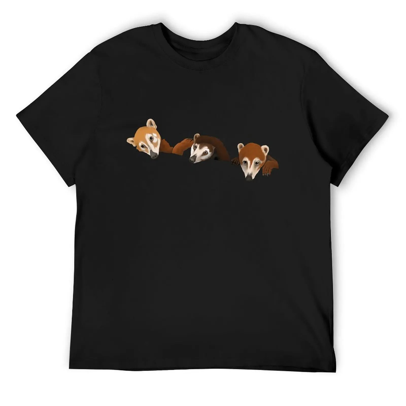 Coati trio T-Shirt tees cheap stuff plus size men clothing