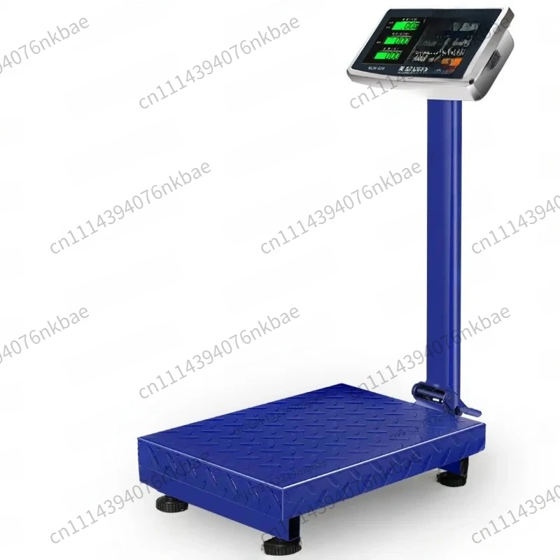100KG 150KG Commercial Electronic Weighing Scale, High Accuracy Digital Weight Scale for Market Store Trade Weighing