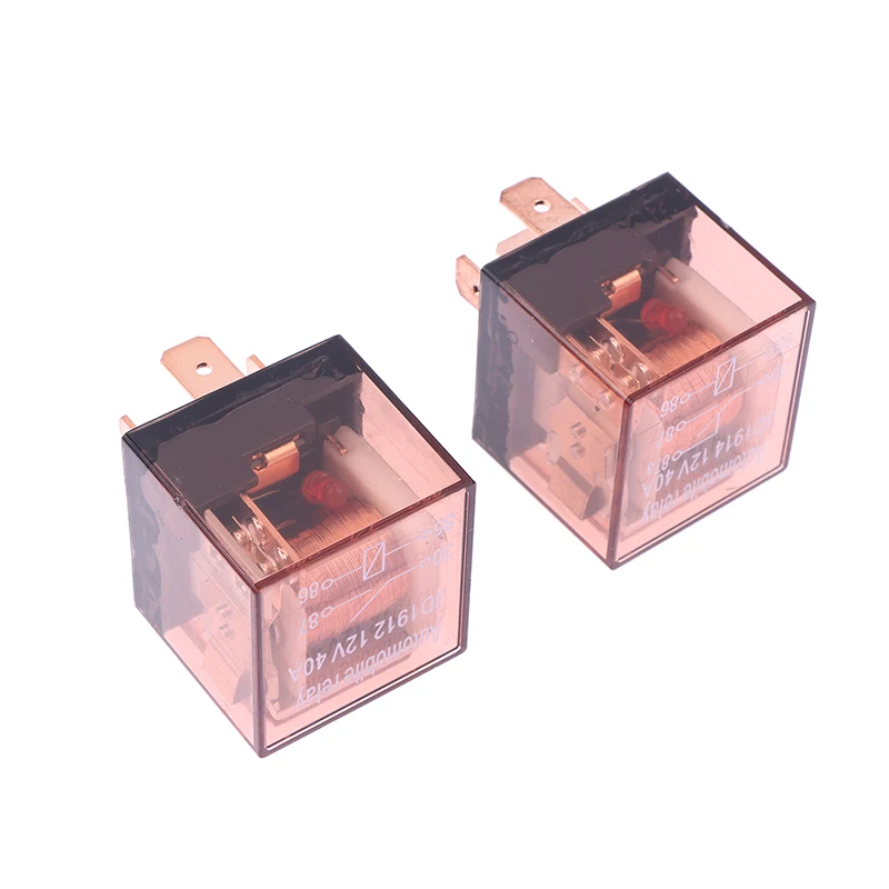 1Pcs DC 12V 40A 4Pin 5Pin Waterproof Automotive Relay SPDT Car Control Device Car Relays High Capacity Switching Controller