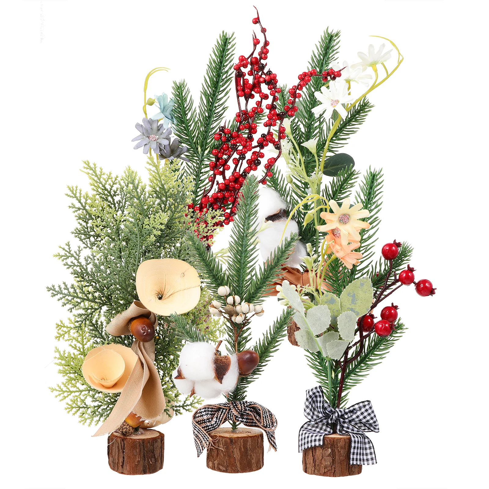 

5Pcs Christmas Ornament Fashionable Party Supplies Compact Lightweight Decorations for Home Placement and Party Use