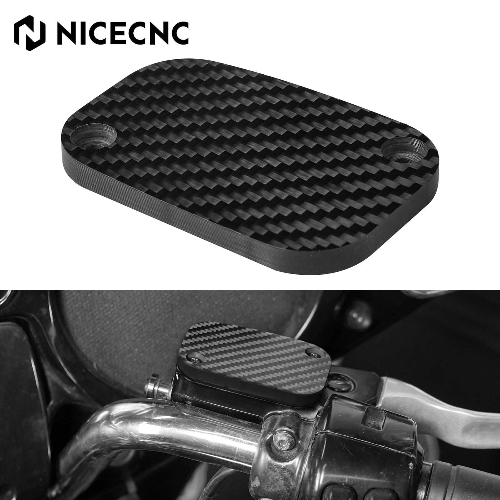 

Front Brake Master Cylinder Cover For Harley 2018-2023 Street Glide FLHX FLHXS Road Glide Limited FLTRK Road King Classic FLHRC