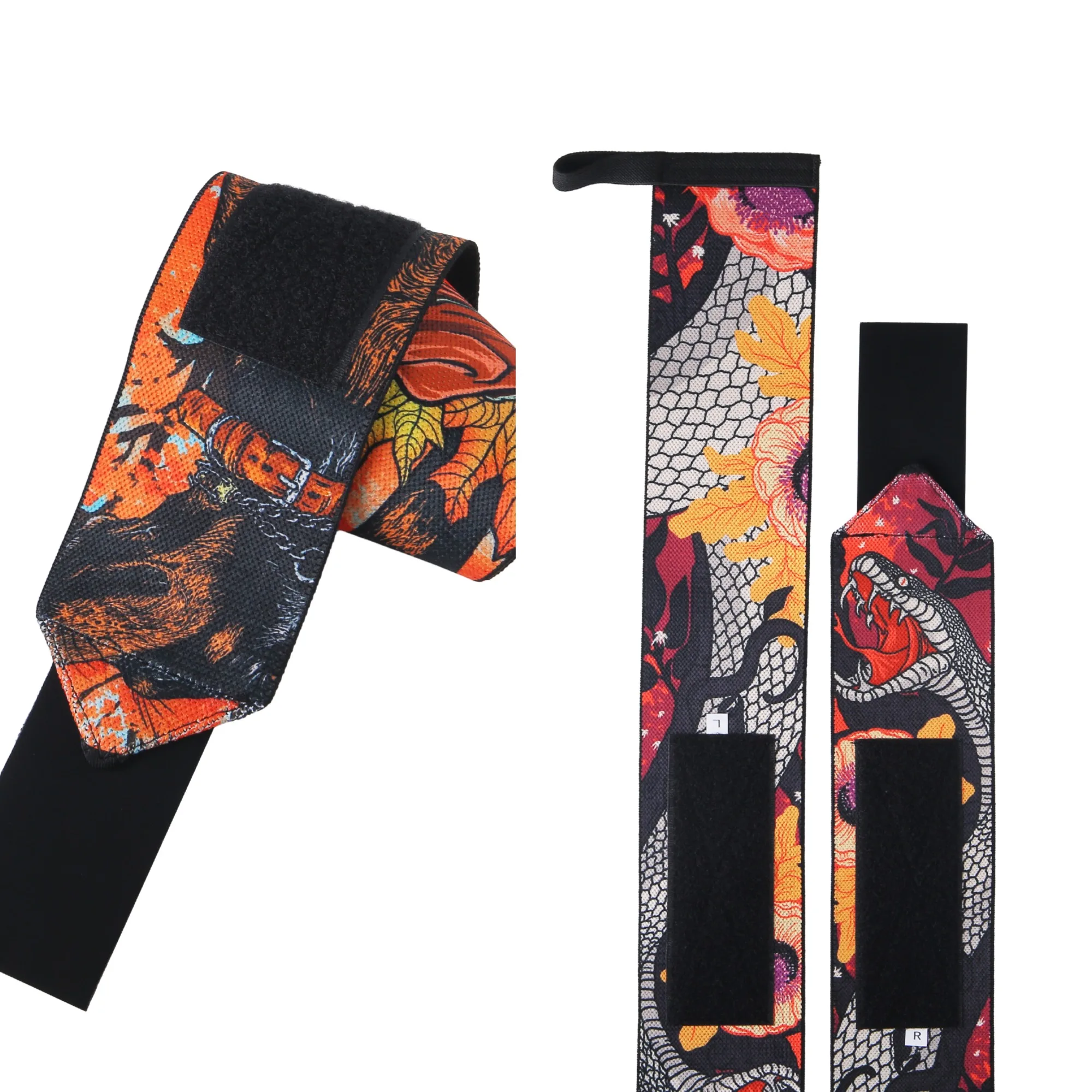 

Премиальные повязки на запястья для тяжелой атлетики - лента для поддержки запястья с подъемными ремнями для становой тяги и тренировок по тяжелу для женщин A