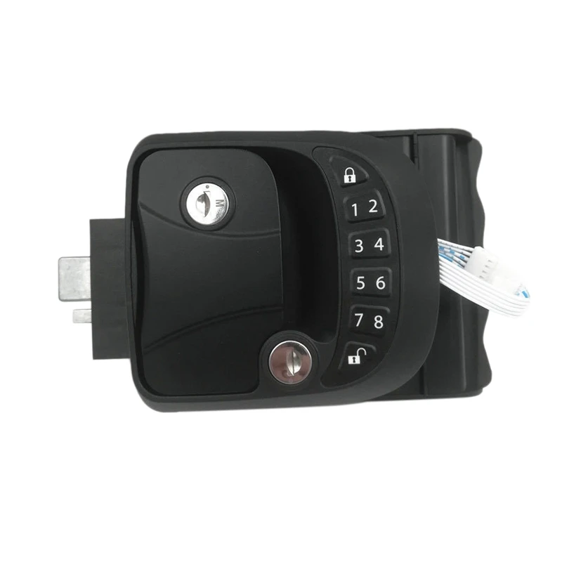 RV Keyless Entry Door Lock Caravan Remote Lock For Camper RV Caravan Trailer Boat Motorhome Door Handle Latch