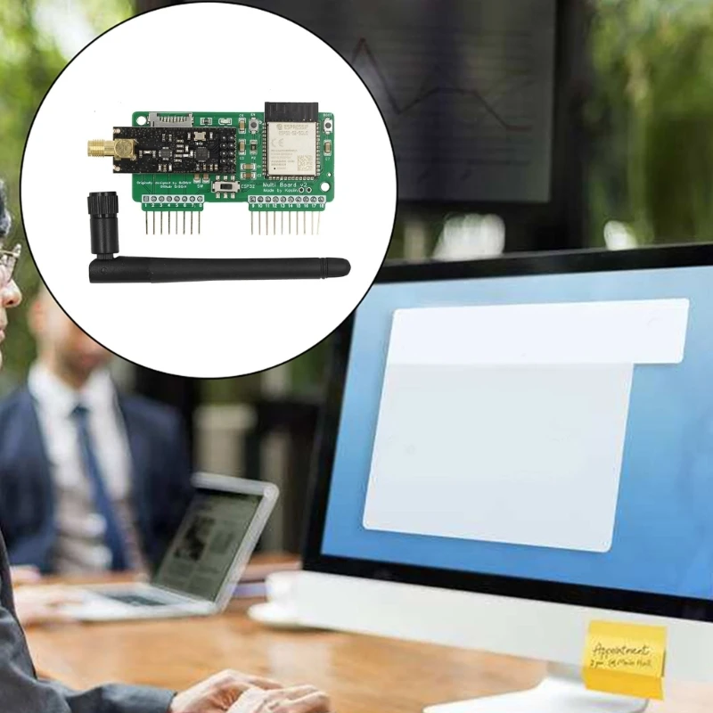 Módulo funcional multifuncional avanzado placa desarrollo NRF24+ESP32 para Flipper