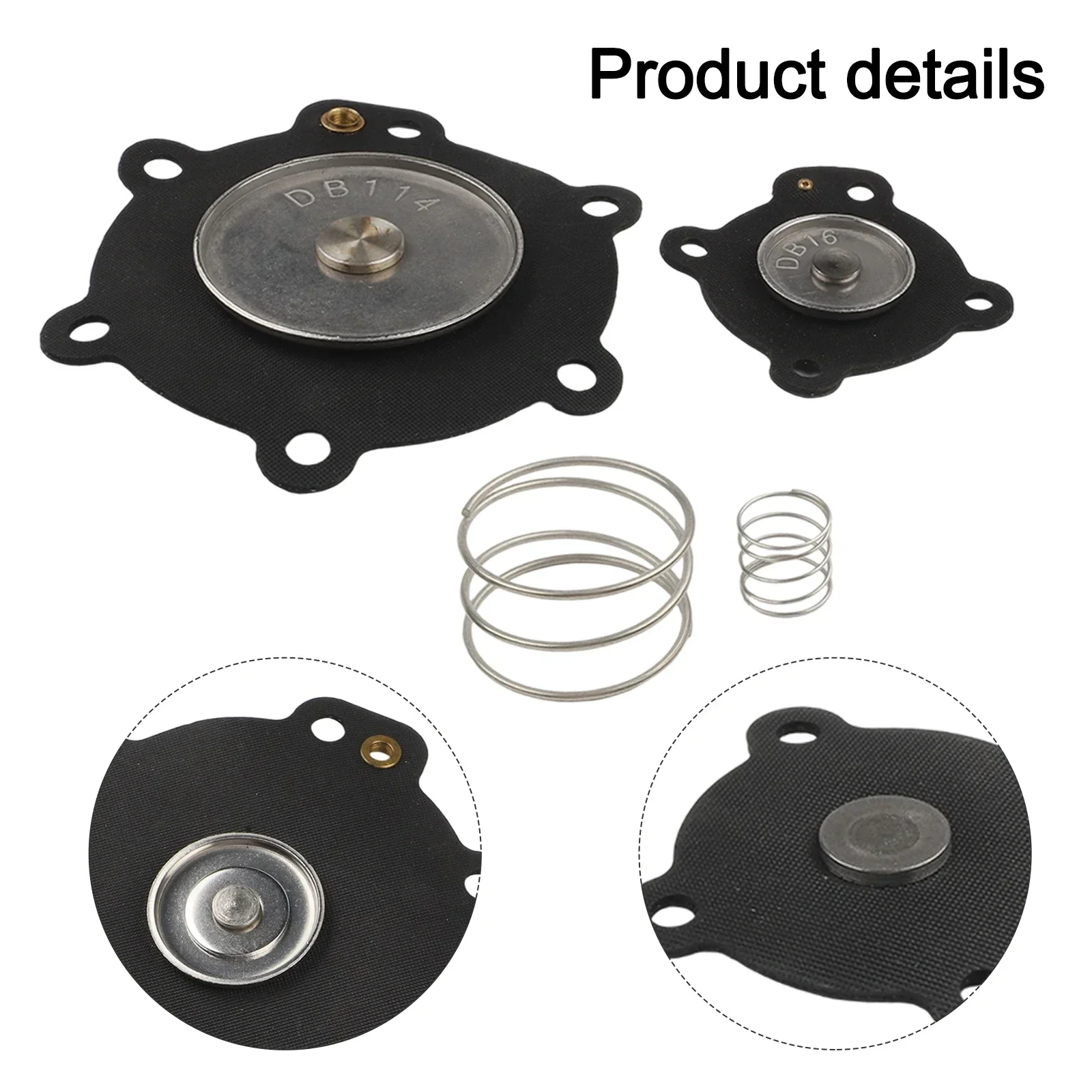 

Ремкомплект диафрагмы для клапанов MECAIR DB114 DB16, 1-12 дюймов, полный комплект для ремонта пневматических систем, простая установка