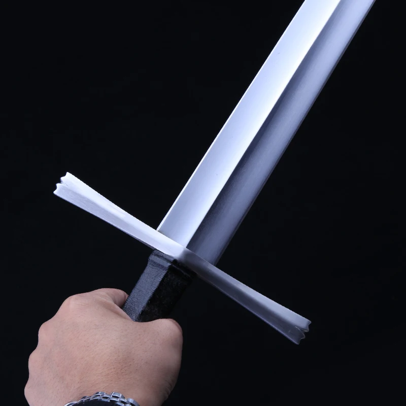 Medieval Crusader Broad Sword 1060 High Carbon Steel Blade Real Handmade Full Tang Sharp Arthurian Knight Battle Katanas