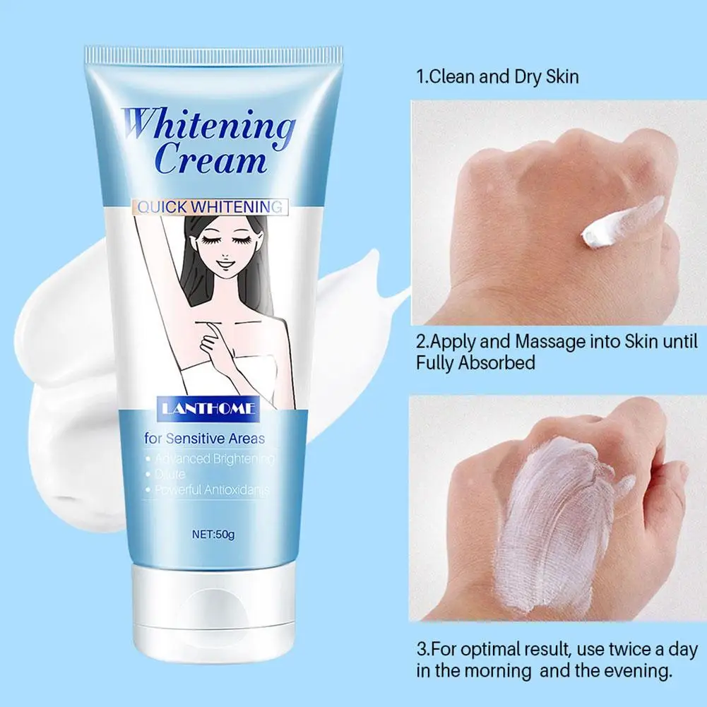 Body Cream Body Remove Pigmentation Underarm Knee Buttocks Private Bleach Skin Care 50g/15g