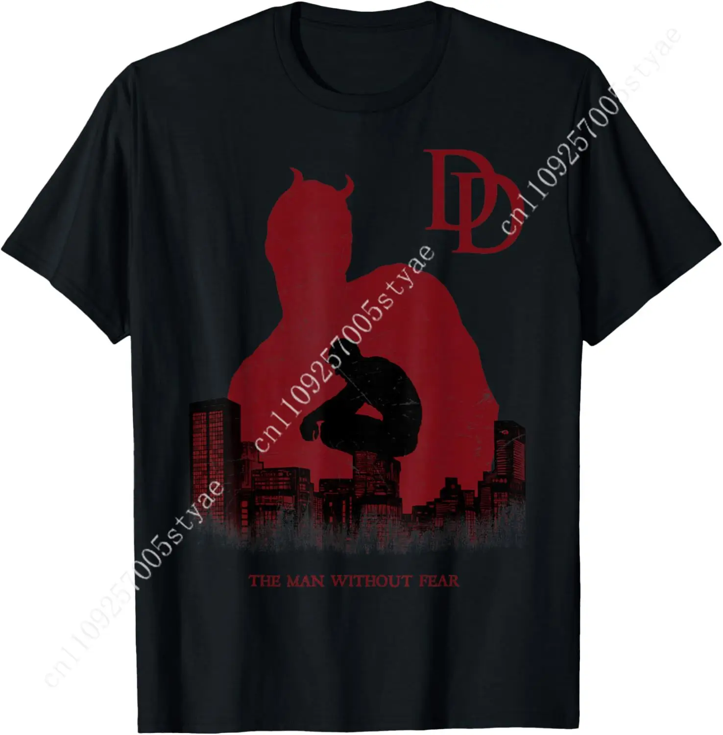 

Marvel Daredevil A Man Without Fear is Broken Within T-Shirt Small