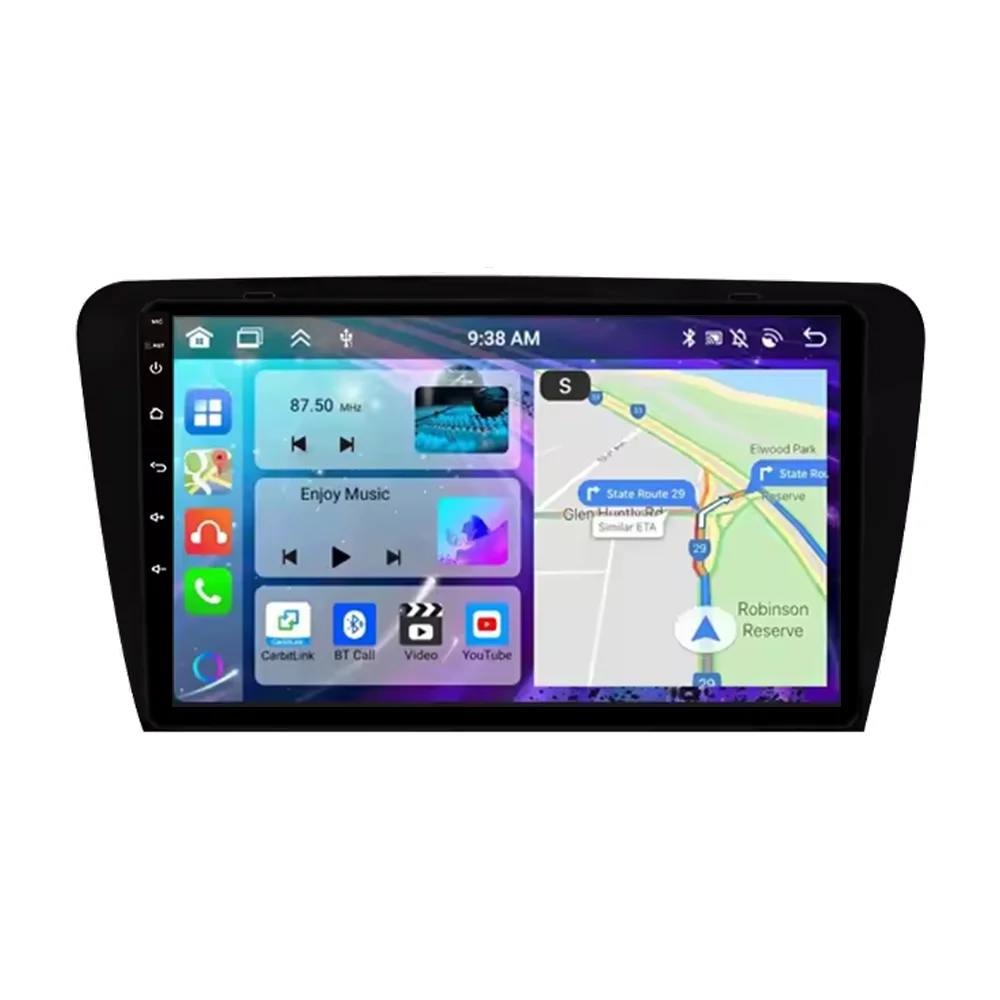Picture 3: Android 16 Car Radio Multimedia for Volkswagen SKODA Octavia 3 A7 2013-2018 Video Player Navigation GPS Split Screen 4G 2 Din