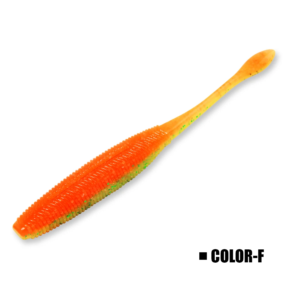 RoseWood Stick Wurm Angelköder Softbait gesalzener gerader Schwanz 7,5 cm 9 cm 11 cm Perfekter Schwimmkunststoff Dream Drop Shot Tackle