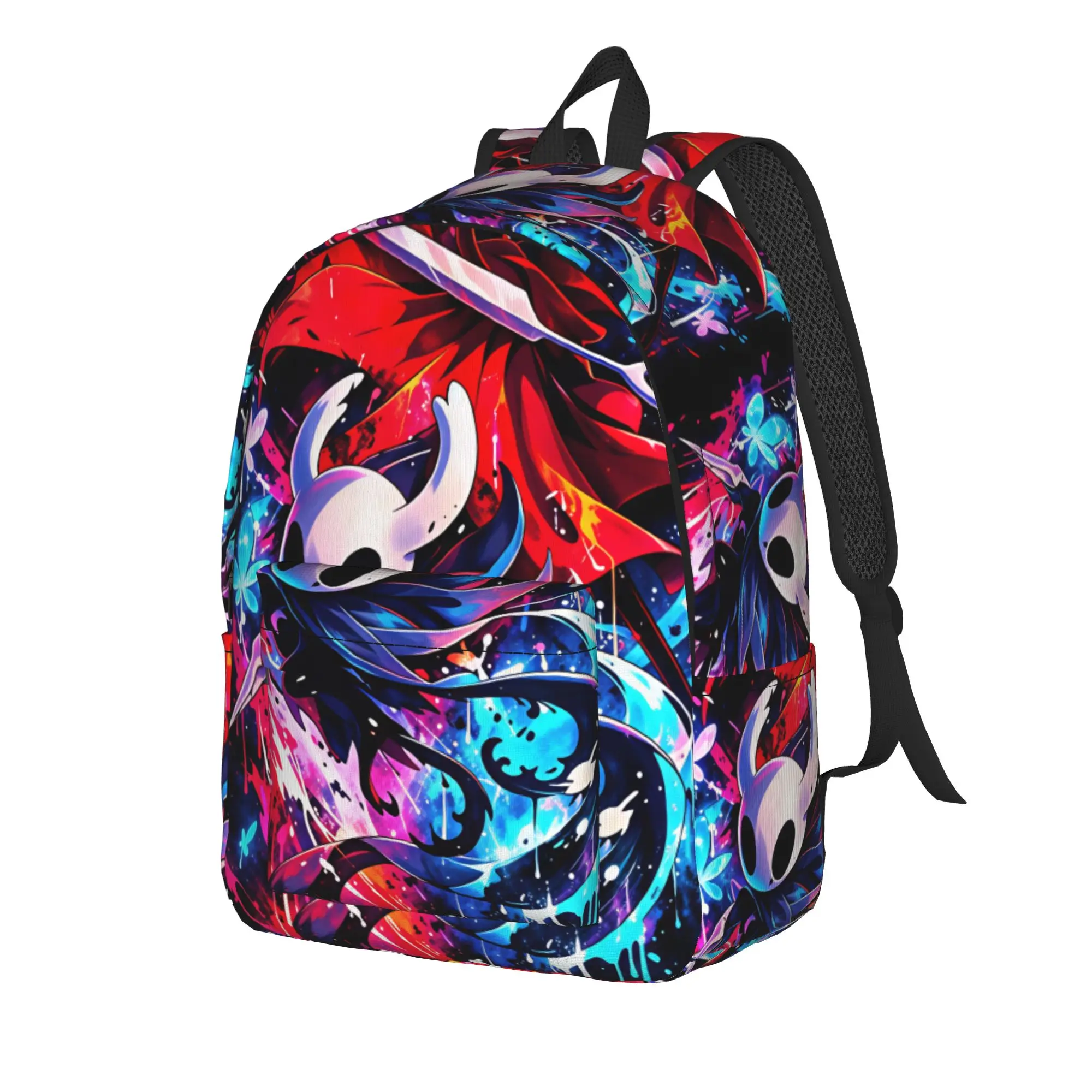 Hornet Hollow Knight Silksong  Backpack  Women Polyester Daily Backpacks Big Leisure High School Bags Rucksack