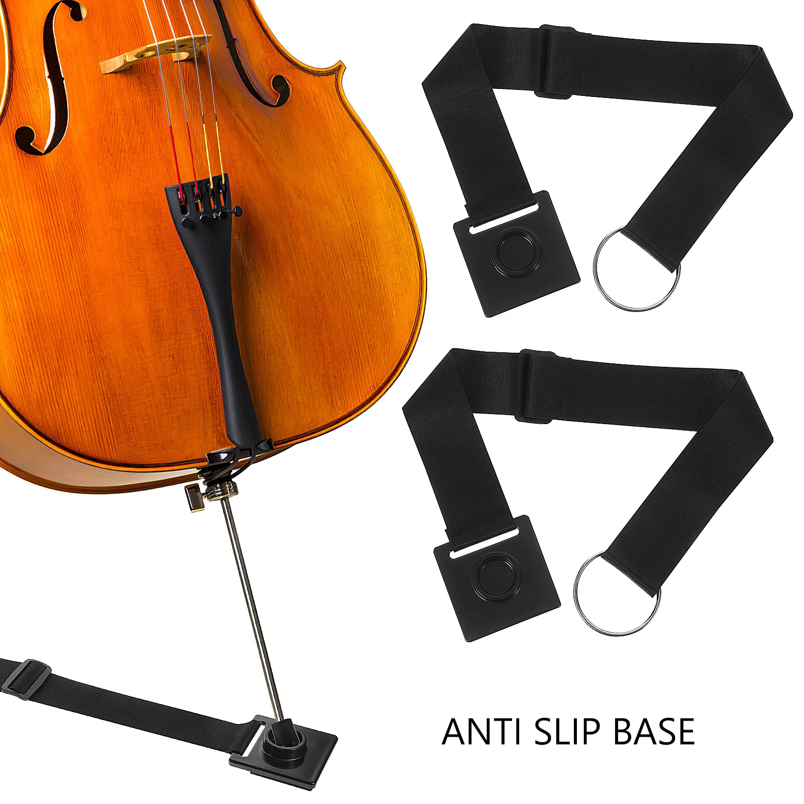 

Non-Slip Pad For Cello End Pin Rest Metal Anti-Skid Stopper Durable Anchor Holder Floor Protector Nylon Crafts Spike Guard