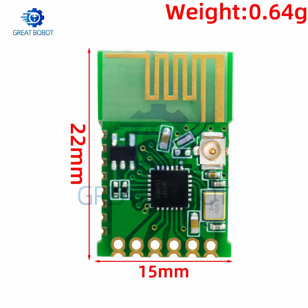 JDY-41 2.4G Wireless Serial Port Module: Remote Control Switch with Transparent Transmission Function
