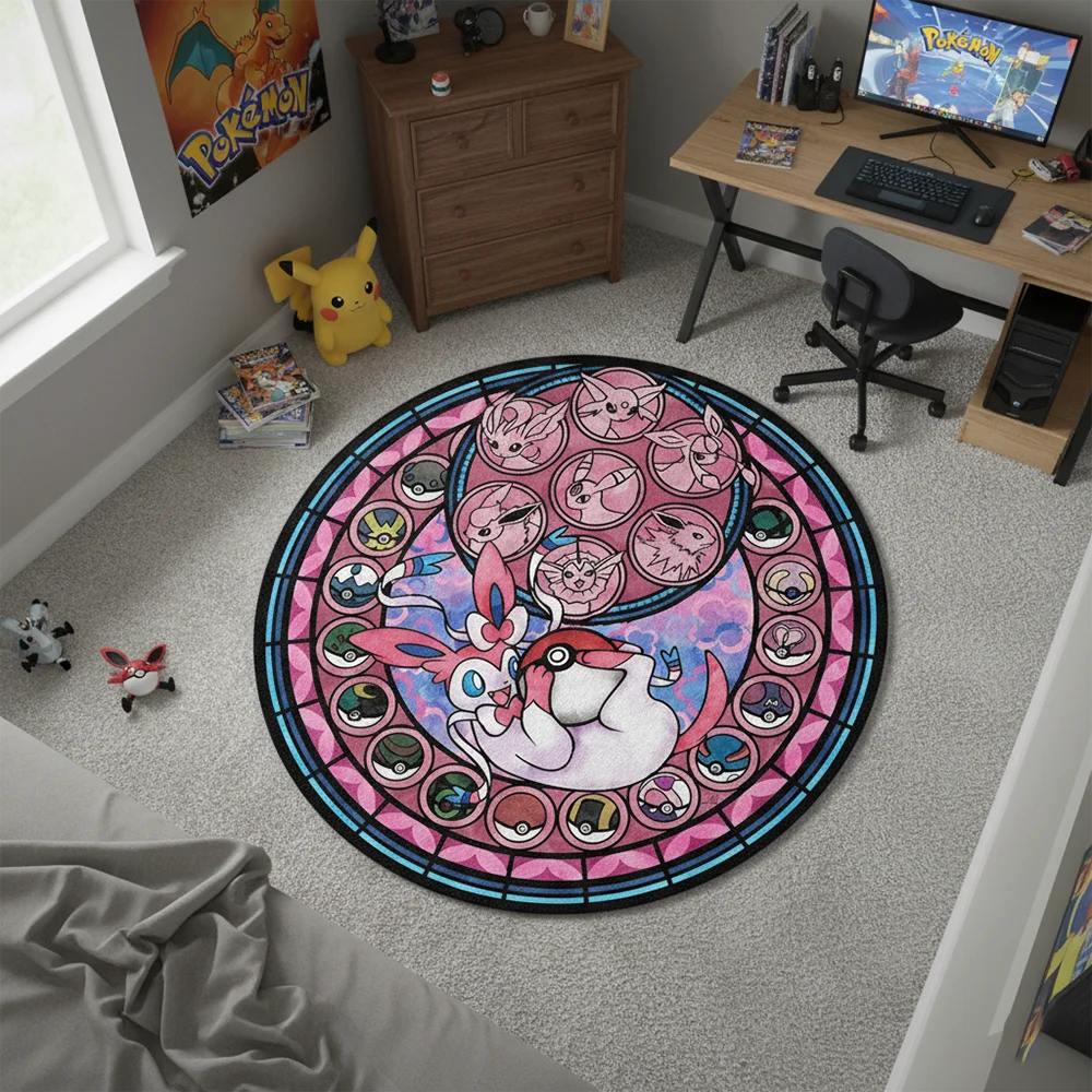 Gaming Accessories For Kids - Dywan w stylu anime Pokemon, dywanik