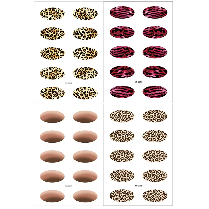 Eye Shadow Stickers Stage Party Eye Makeup Decals Waterproof Self Adhesive Eye Decorations Disposable Cosmetic Tattoo Tools - view 4