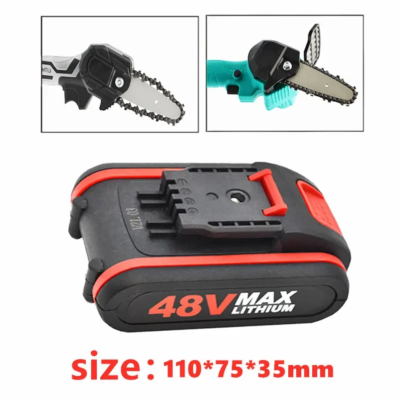 MAX Latest 48V Rechargeable Battery for Electric Saw with Single Hand Operation  48V MAX Power for Efficient Cutting