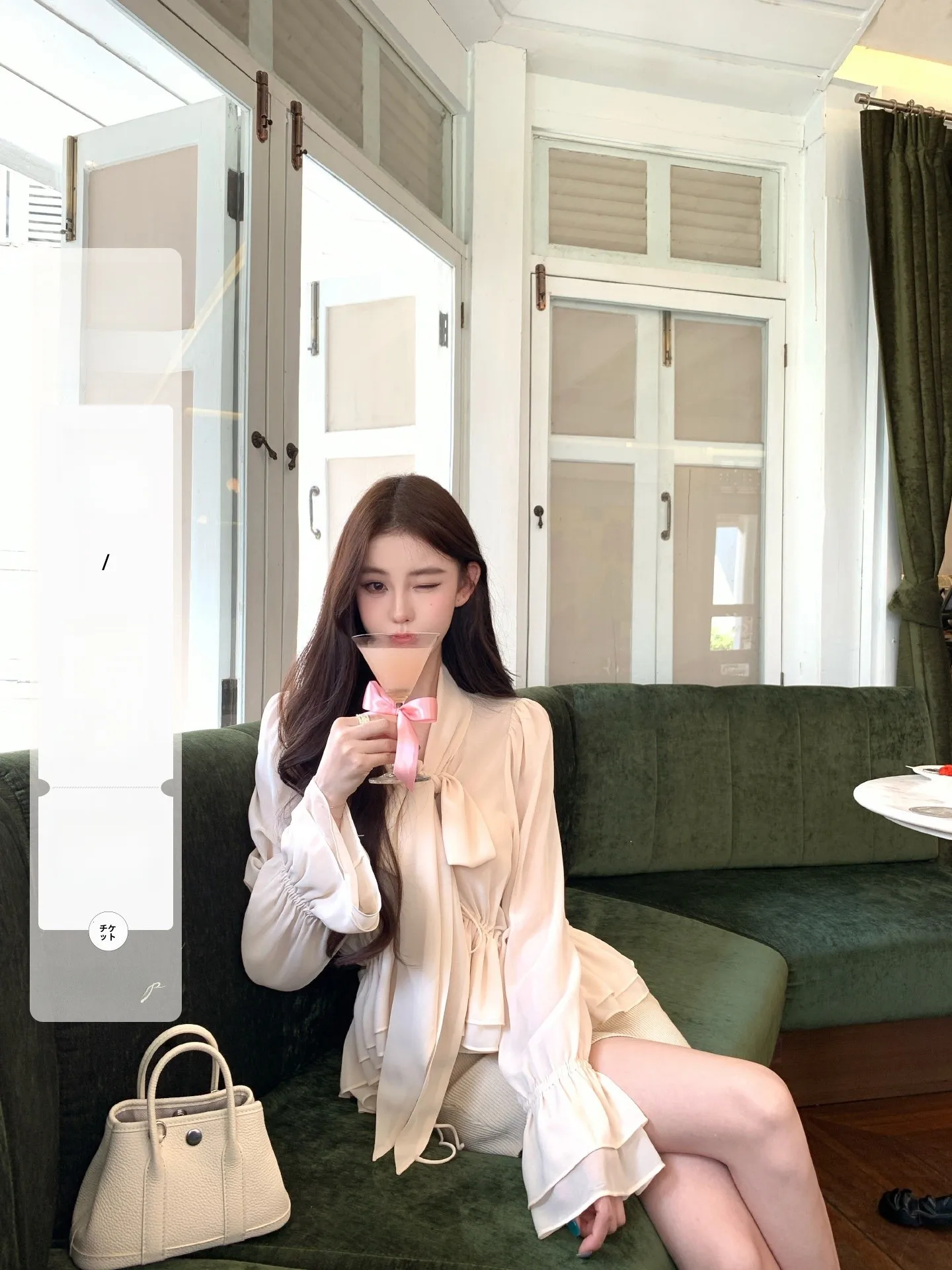 

Женская блузка Ele Long Sve с узлом на подоле и рукавами-колокол, весенне-летняя, с цветочным принтом, повседневная, удобная, дышащая