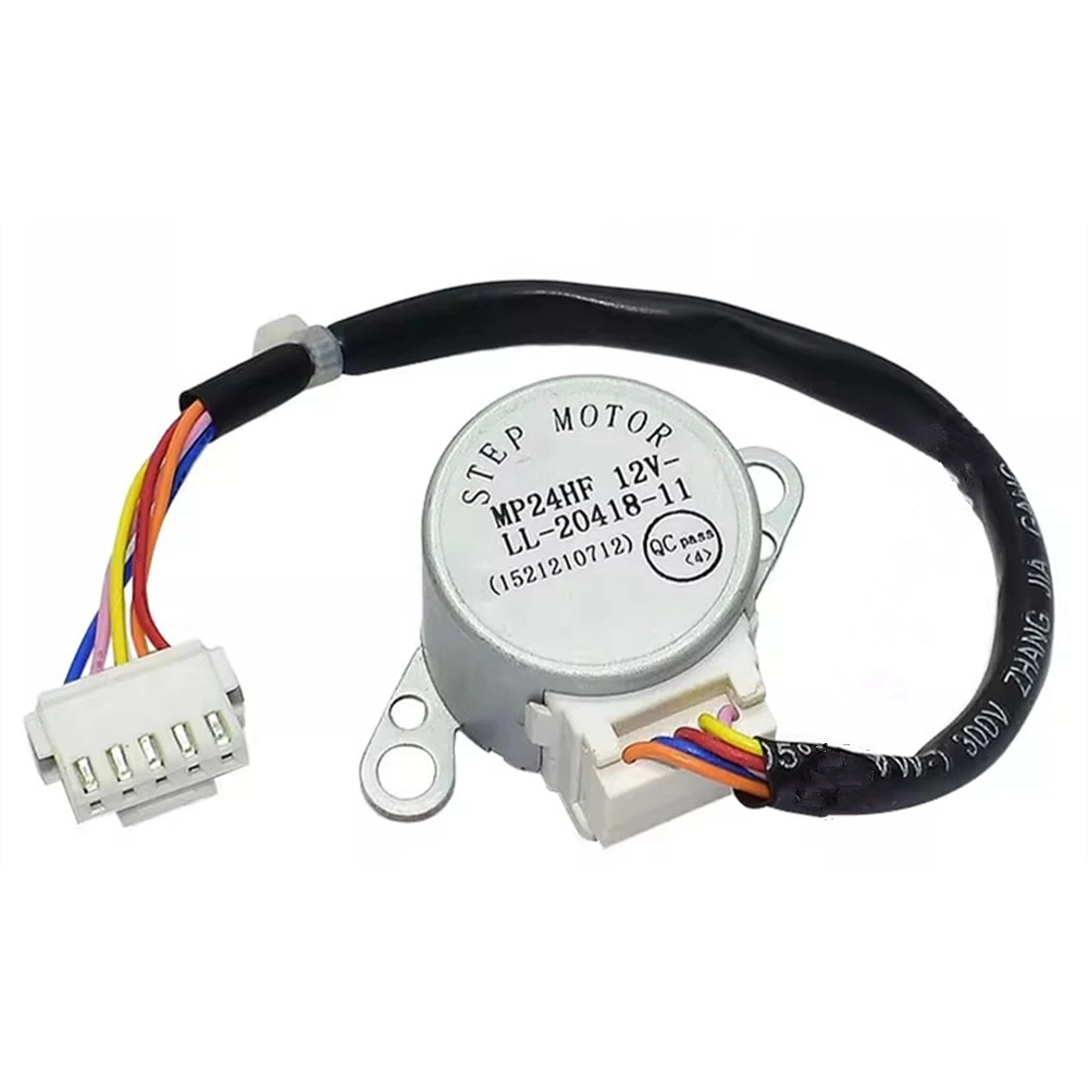 Para motor de guia de lâmina oscilante de ar condicionado Gree MP24HF 12V motor de varredura de ar oscilante 1521210712 peças de manutenção