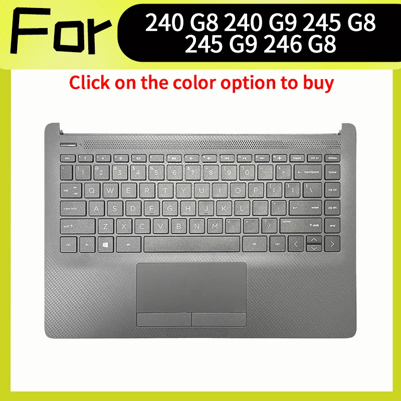 

Gray New Upper Cover With US Keyboard For 240 G8 245 G8 246 G8 240 G9 245 G9
