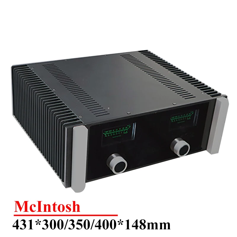430*148* 300/350/400mm McIntosh Power Amplifier Enclosure Case Class A Amplifier Chassis Diy Audio Amp Accessories