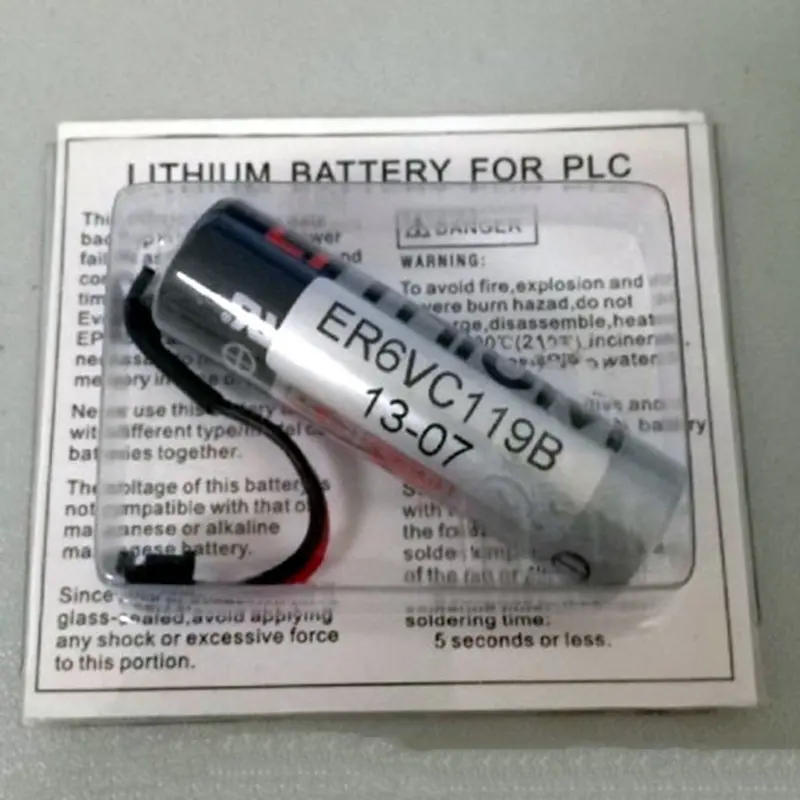 2 قطعة ER6VC119B ER6VC119A 3.6V M70 M80 بطارية أجزاء اكسسوارات