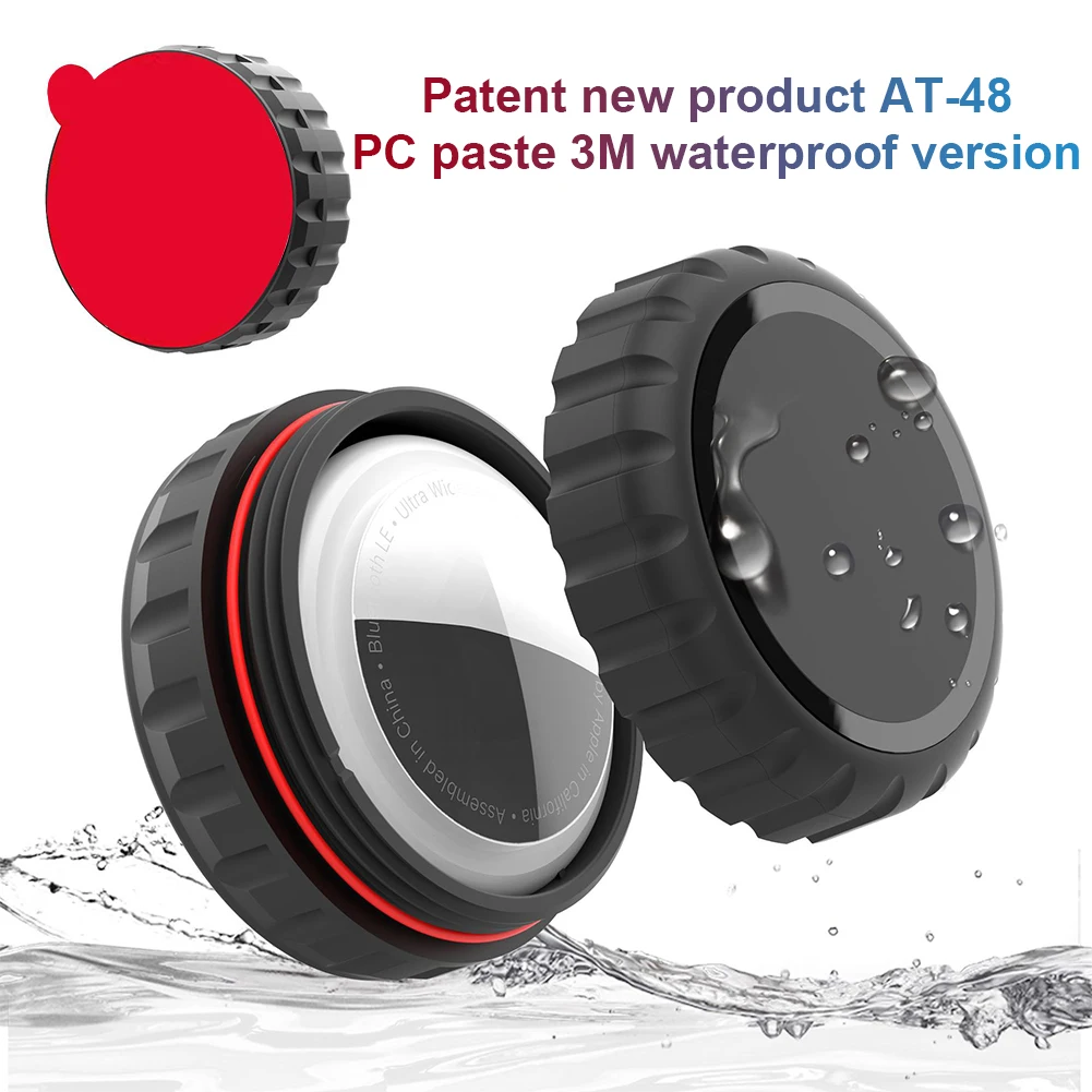 For Apple Airtag Holder Case Adhesive Sticker Cover Waterproof Adhesive Mount for Airtag Find My Car Skis Bike Wallet TV Remote