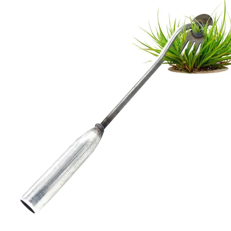 

Weed Puller 4 Claw Hand Weeder Tool For Uprooting Weeding Garden Weeding Hand Grass Pulling Tool Dual Use For Yard Patio Farm