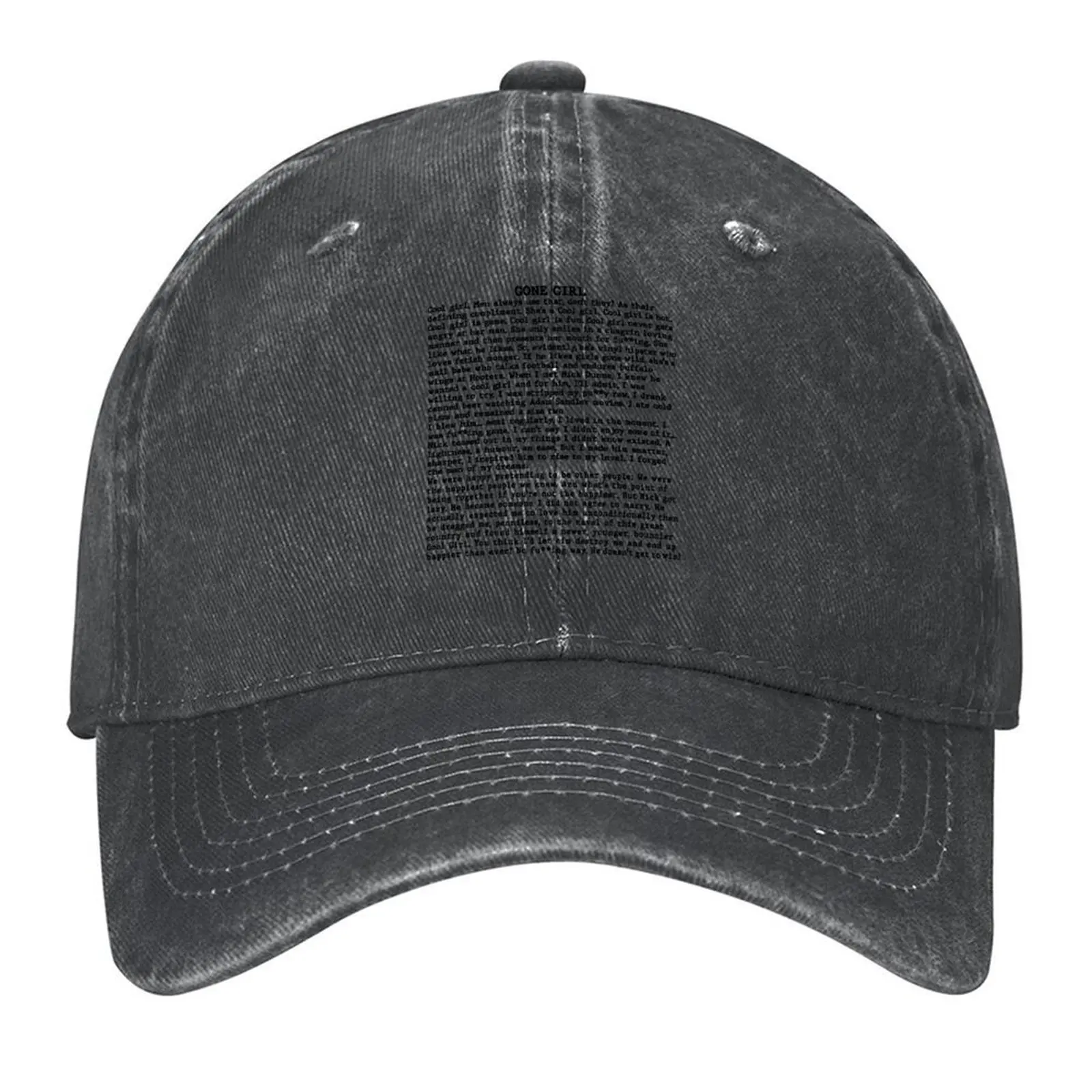 

Gone girl monologue Baseball Cap tactical cap Thermal Visor sun caps sun hat Women's Hats 2025 Men's