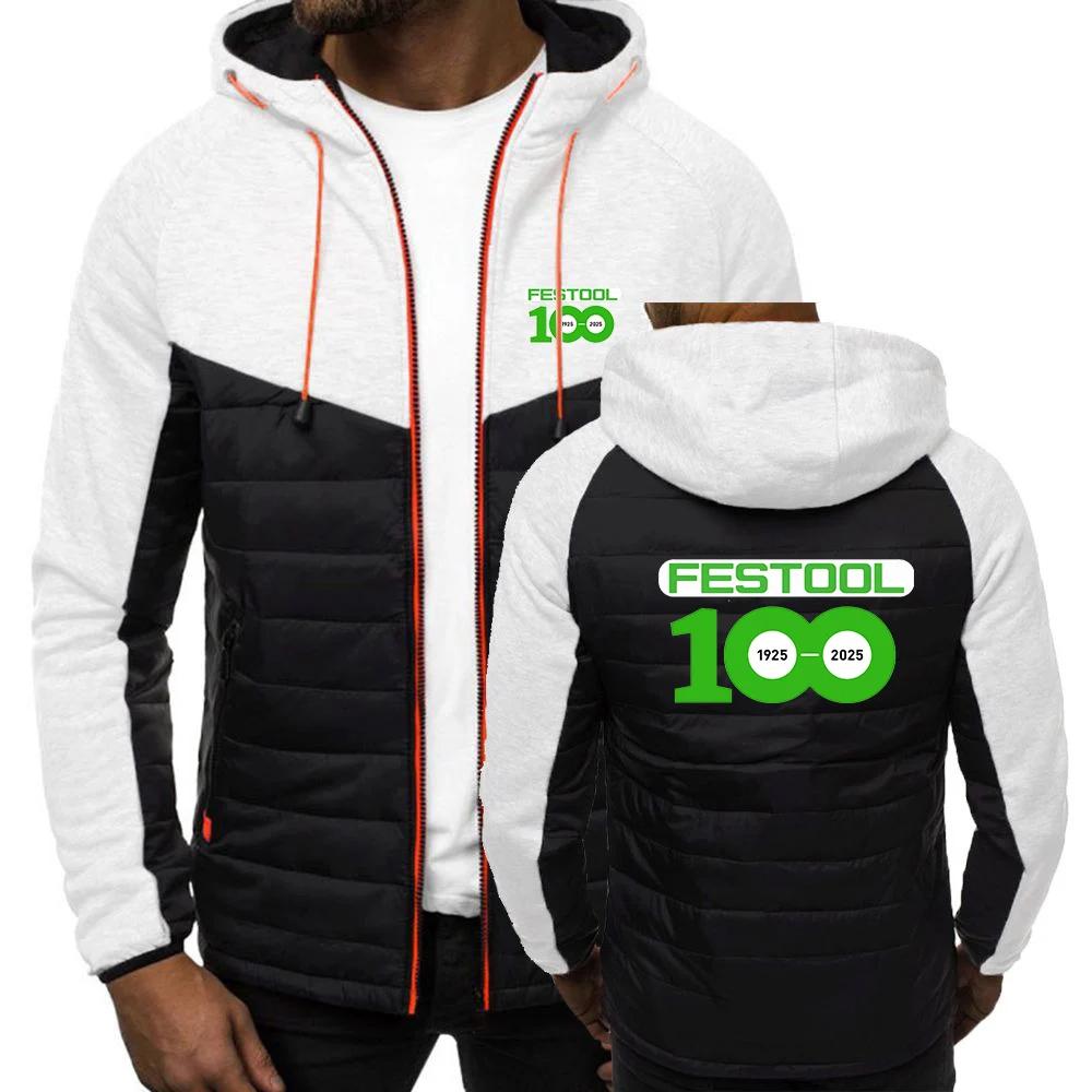 Spring And Autumn 2026 Men's Festool Logo Print The Heat Dissipation System of Sports Jacket plays a crucial role Coat Hoodies