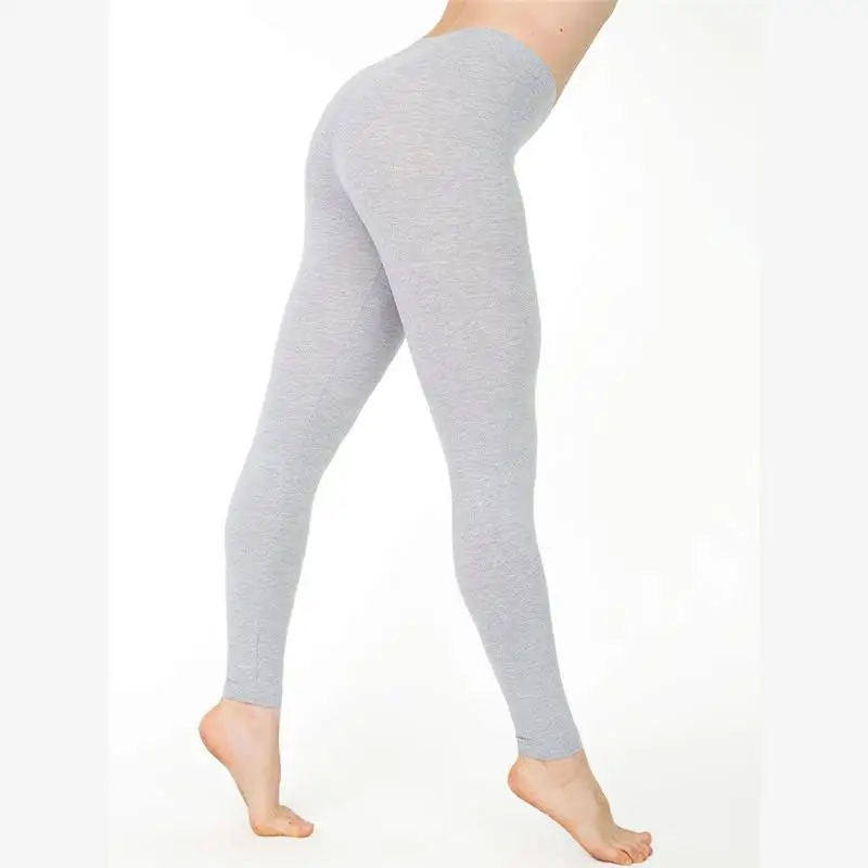 Leggings casual dimagranti per il sollevamento dell'anca da donna Vita medio-bassa Tessuto in PVC Pantaloni a strati base Cleanfit Sle per donne di mezza età