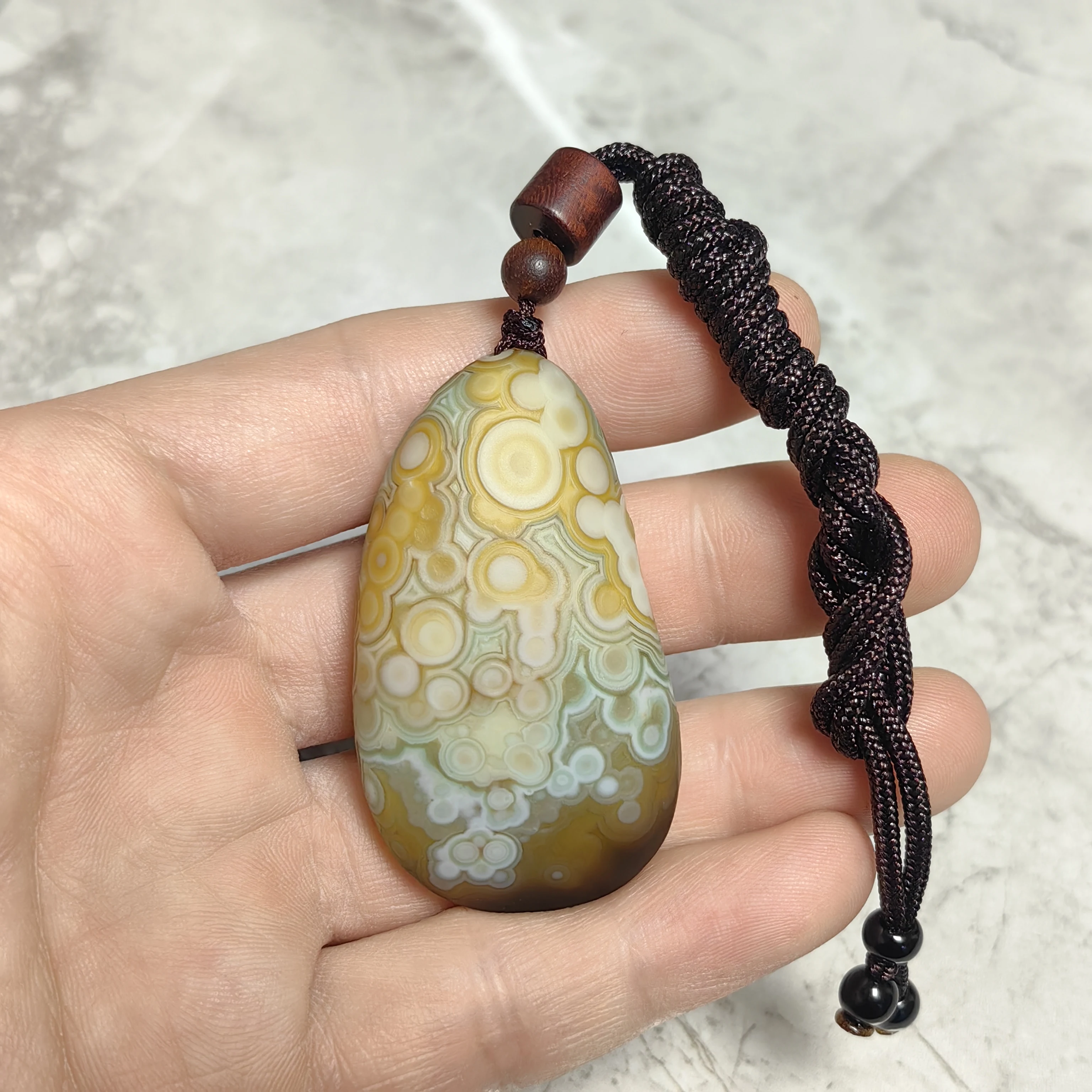 Unprocessed Divine Eye Agate Rough Stone for DIY Jewelry Making Home Decor, Meditation, Wealth Attraction & Spiritual Defense