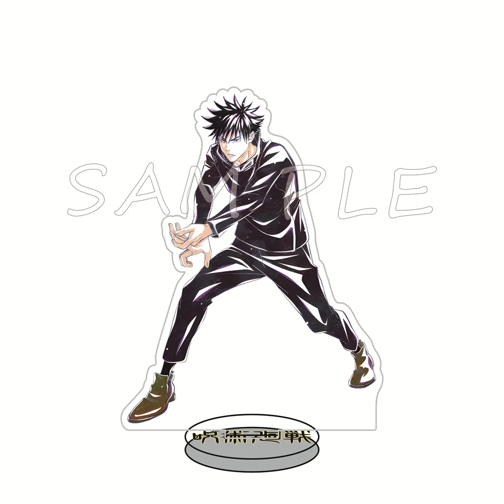 Jujutsu Kaisen 15cm Acrylic Stand Figures keychain Battle Full Body Sketch Anime Merch Desktop Display Ornament Cosplay Fan Gift