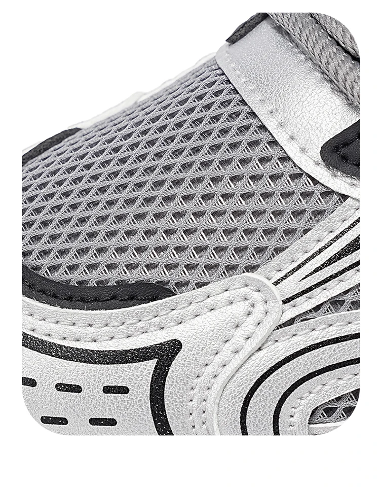 LOEIKAN Herren-Sneaker mit Patchwork-Mesh, lässige Turnschuhe mit klobiger, dicker Sohle, zum Schnüren, Dad-Schuhe, vielseitiges Schuhwerk für den täglichen Pendelverkehr – Detail 3
