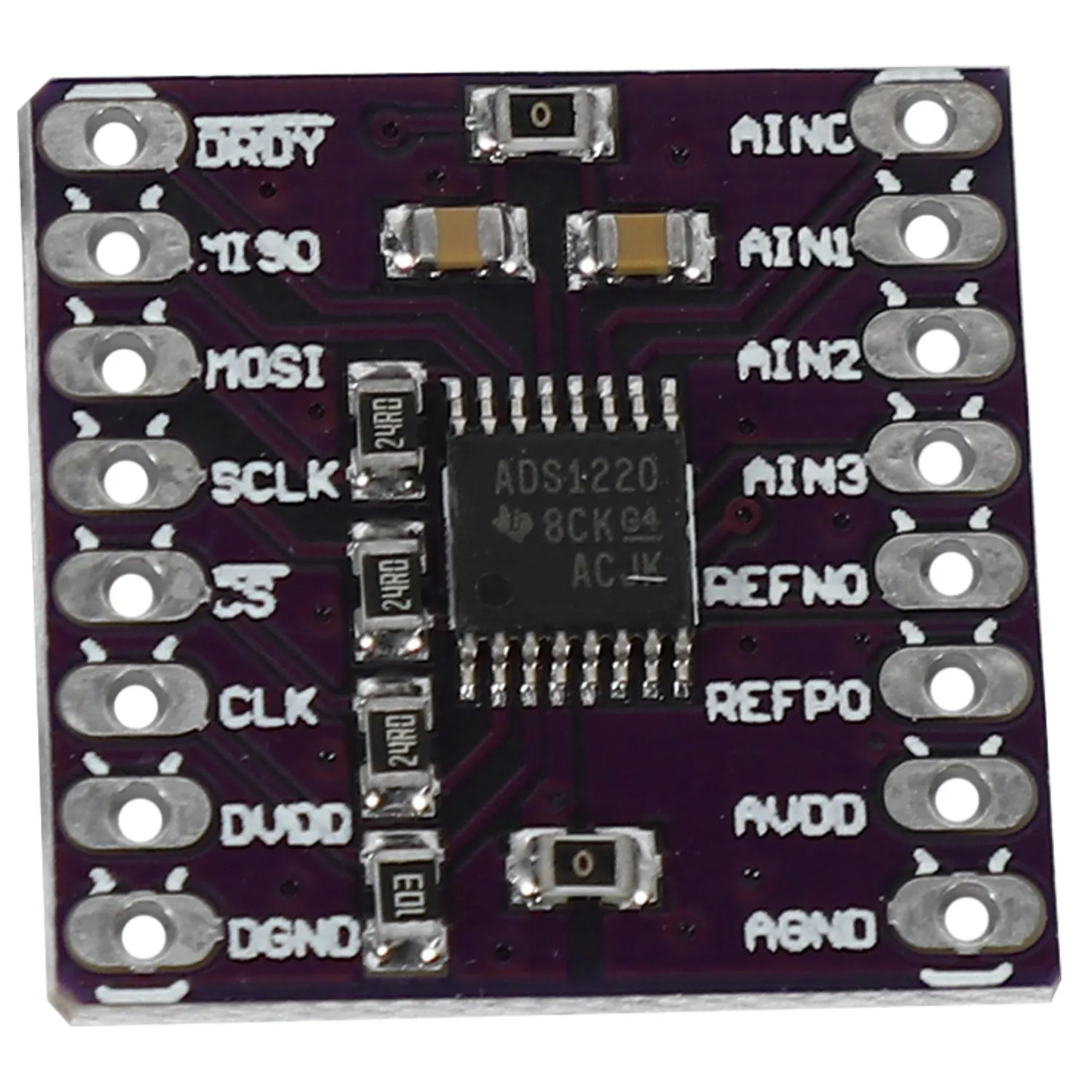 

ASMA-Cjmcu-1220 Ads1220 Adc I2C 24-битный аналого-цифровой преобразователь с низким энергопотреблением