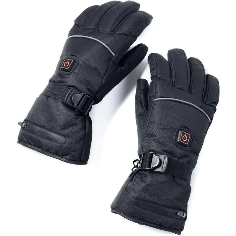 

XS S M L XL electric gloves heating electric heating charging outdoor motorcycle men and women warm gloves full finger gloves