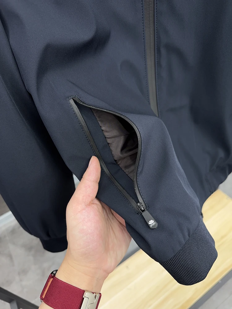 Svip Sli 3D Tailored Herren Jaet Casual Commute Spring Faion Busin Collar Leichter Luxusmantel für Herren