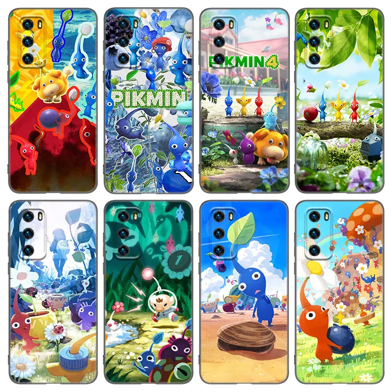 Pikmin Game Phone Case For Huawei Pura 70 Ultra P20 P30 P40 Lite P60 Art P50 Pro P50E P Smart 2018 2019 2020 2021