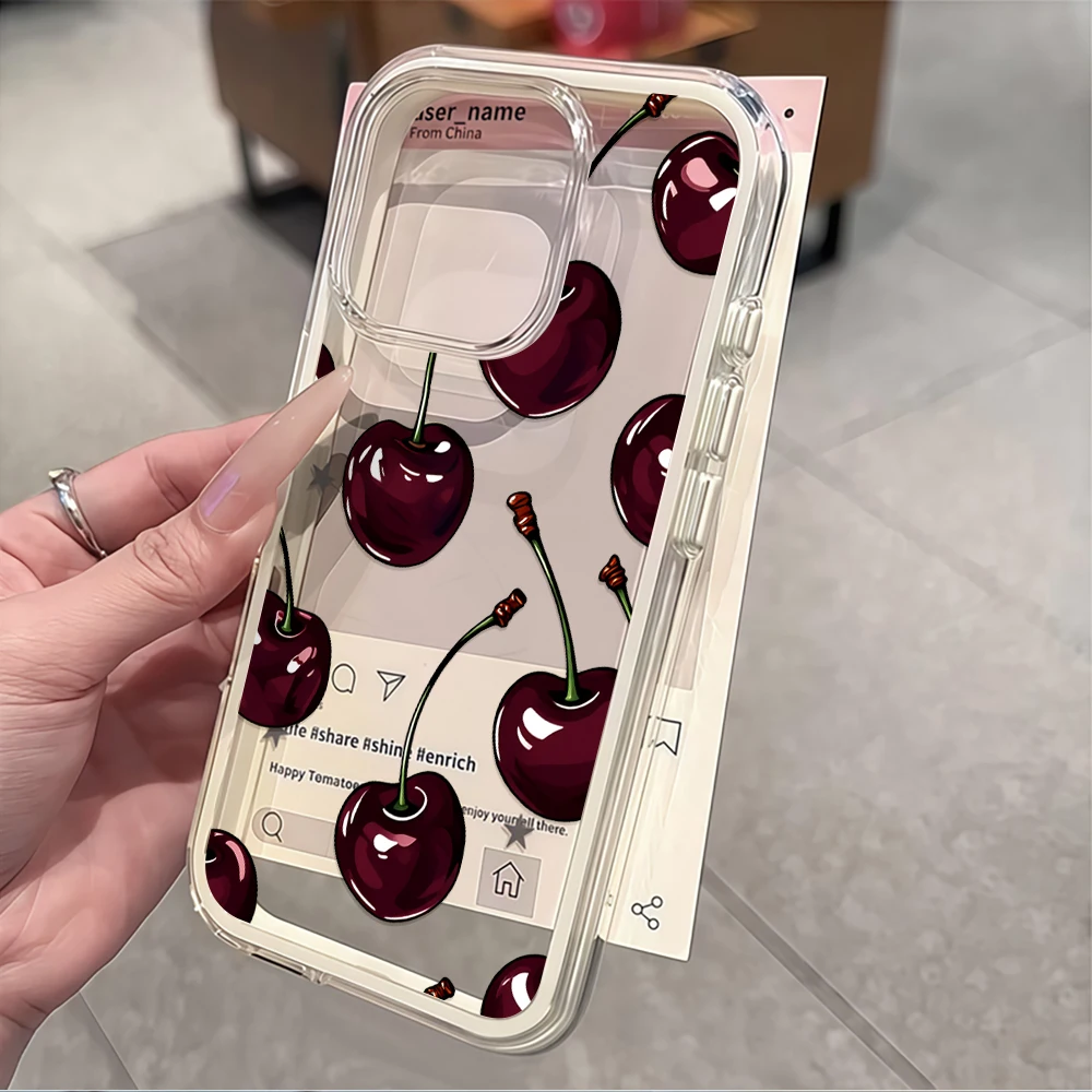 Hochwertige Einzel-Sherry-Transparente Handyhülle für Galaxy A57 A37 A55 A54 A36 A35 5G S25 S24 S23 Plus S26 Ultra FE 5G Weiche Hülle – Detail 5