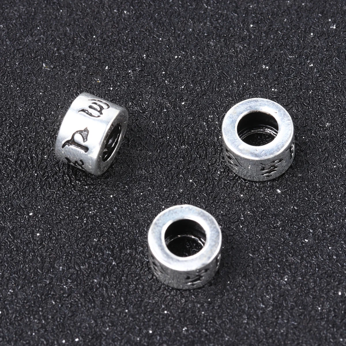 

3pcs Silver Pendant Diy Jewelry Making Accessories For Necklace Bracelet Keychain Rosary Craft Projects Handmade Pendant