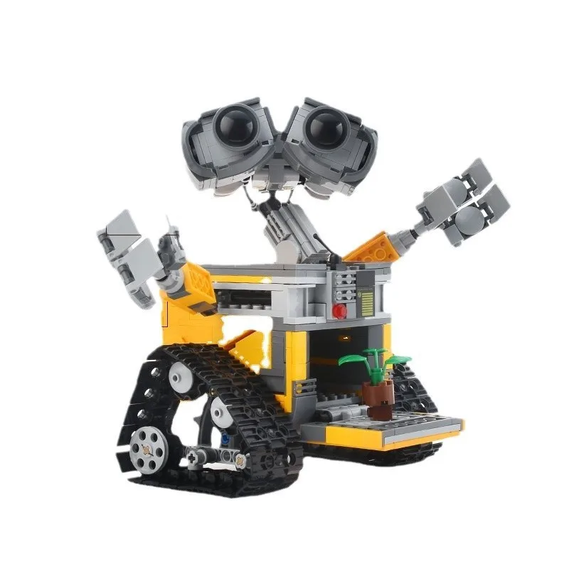 Disney pixar collaboration Robot Mobilization Puzzle Building Blocks Children's Toys Wall-E Assembly Model Toy Christmas Gifts