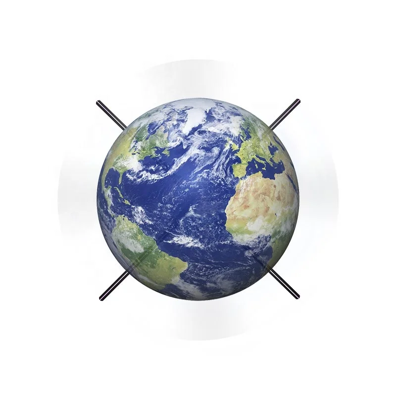 

New Idea Amazing 3D Animated 56Cm Ventilador Holographic Hologram Advertising Led Fan Display 3D Hologram Fan For Holiday