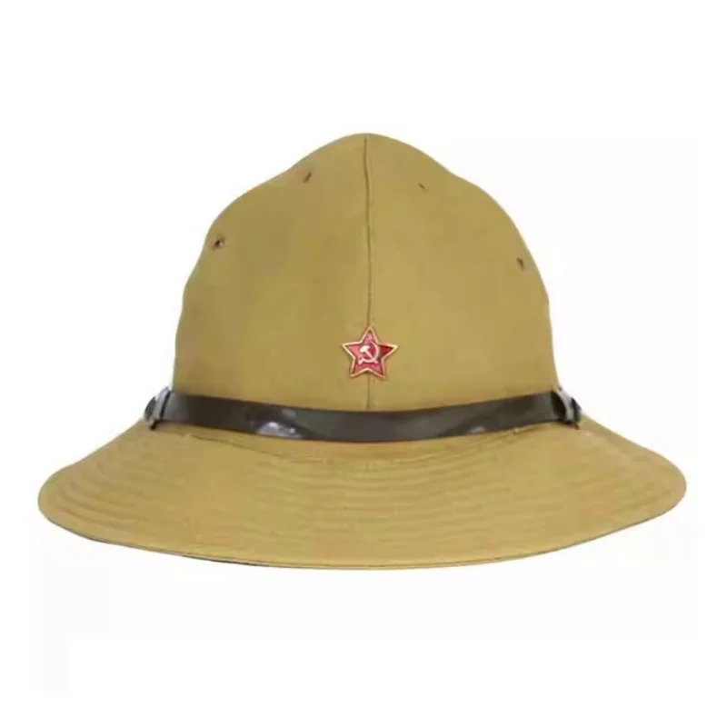 

Men's Panama Hat Soviet Kalinin Combat Cap Desert Sunshade Suncreen Hat